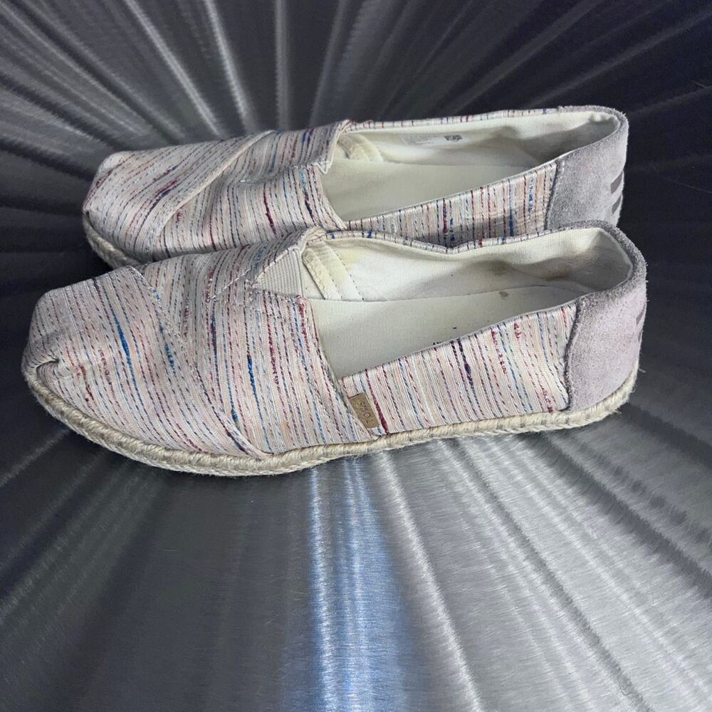 TOMS Espadrilles Birch Metallic Women’s Shoes - Size: 8 - Good condition! - Picture 4 of 7